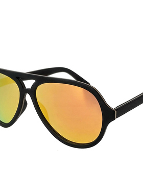 飞行员式彩膜太阳眼镜