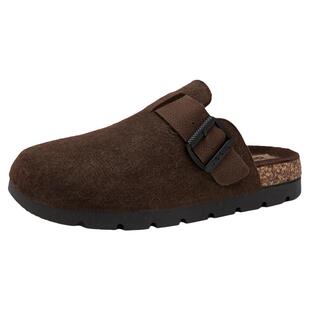 JEEP女鞋冬季勃肯鞋女外穿2026新款厚底包头半拖女款休闲穆勒拖鞋