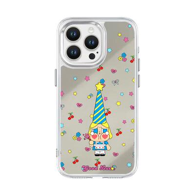 crybaby哭娃苹果16手机壳镜面适用17promax小米15华为pura80/mate70潮玩周边opporeno14简约新款女vivox200