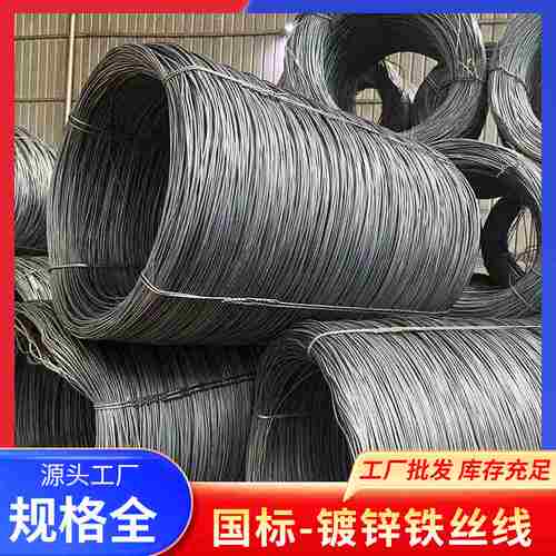 河北冷拉亮丝金属宠物笼铁丝镀锌铁丝线蔬菜大棚用建筑绑丝防护丝