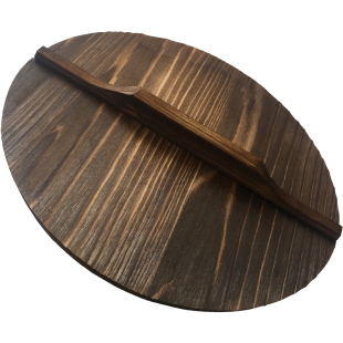 锅盖实木锅盖手工杉木锅盖环保铁锅炒锅铸铁锅木质锅盖家用