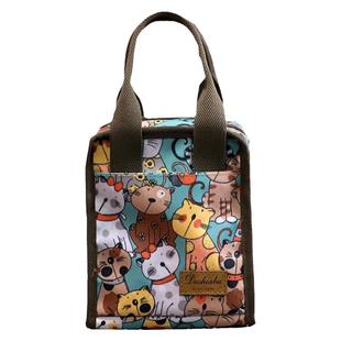 时尚新款保温小饭盒袋迷你可爱焖烧杯套水杯袋隔热保温杯袋水杯包