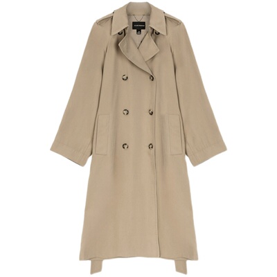 早春风衣外套CLUBMONACO翻领