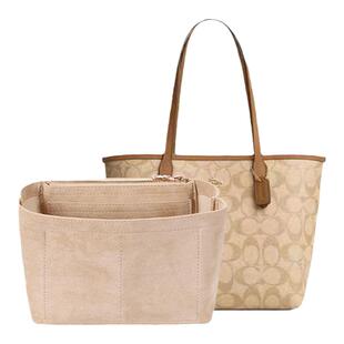 适用coach蔻驰city23托特包内胆包小号包中包收纳包撑型内衬内袋