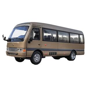 丰田考斯特大巴车合金汽车模型