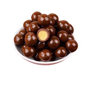 结婚喜糖麦丽素巧克力爆浆夹心燕麦酥盒装糖果代可可脂散装童年