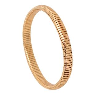 【女神礼物】RC Retro Chic意大利复古首饰 角斗士素金软手镯