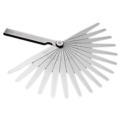 得力塞尺不锈钢高精度测量套装