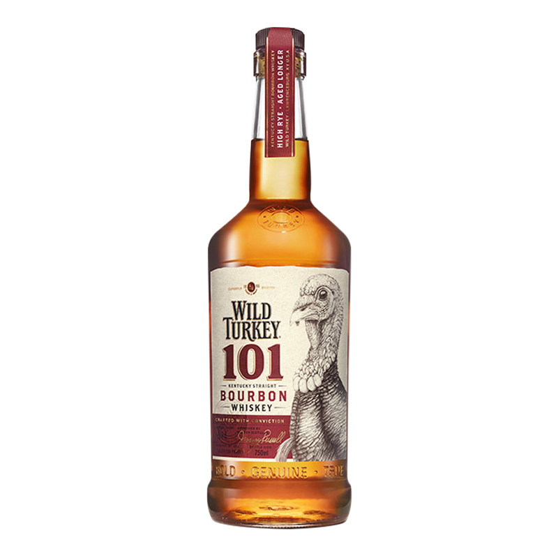 【高地】威凤凰101波本美国野火鸡威士忌洋酒进口正品Wild Turkey