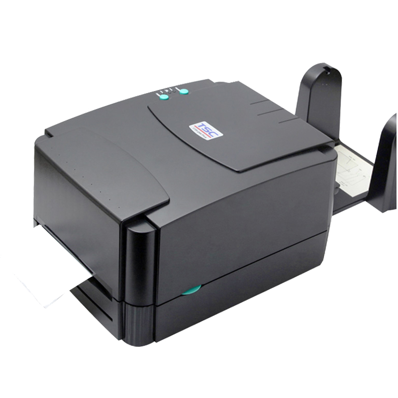 TSC ttp-244Pro条码打印机不干胶标签打热敏纸碳带服装吊牌水洗标唛工厂发货电子面单二维码珠宝标签亚银纸