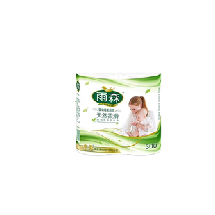 雨森加厚300g妇婴卫生纸卷纸巾婴儿柔软家用实惠家庭装无芯母婴