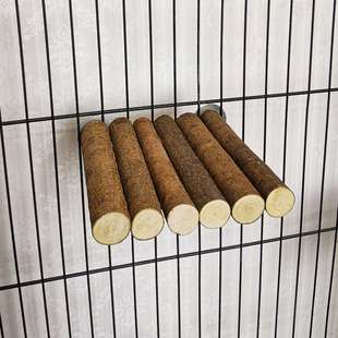 厂家批发龙猫跳台松鼠跳板木质用品玩具磨牙实木宠物踏板兔子