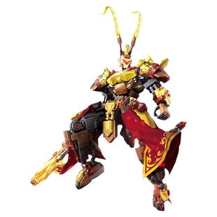 森宝积木天命悟空齐天大圣变形机甲模型拼装积木玩具摆件男生礼物