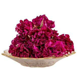 精选平阴玫瑰花冠茶干玫瑰食用泡水重瓣红玫瑰花冠茶产地直发