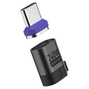 SIKAICASE 240W磁吸充电转接头线PD3.1手机快充Typec磁吸转换头USB数据线公对公适用于华为小米苹果17Promax