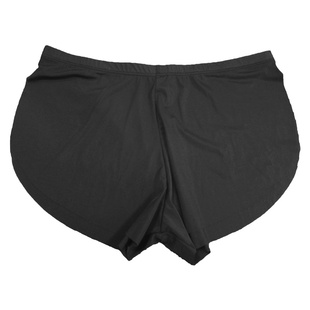 男士分叉裤阿罗裤性感情趣裙裤透气宽松冰丝裸睡两片式内裤居家裤