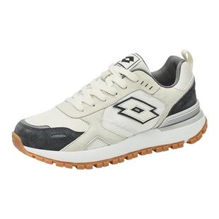 乐途男鞋休闲老爹鞋运动鞋男款春季新款复古休闲百搭潮鞋子