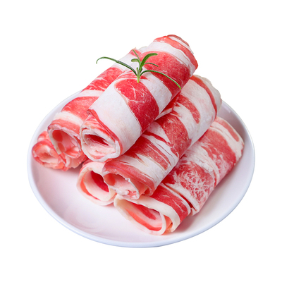 澳洲原切雪花肥牛卷安格斯M3牛肉卷和牛牛肉卷火锅食材组合套餐