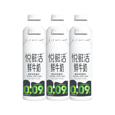 悦鲜活鲜牛奶0.09秒专利技术
