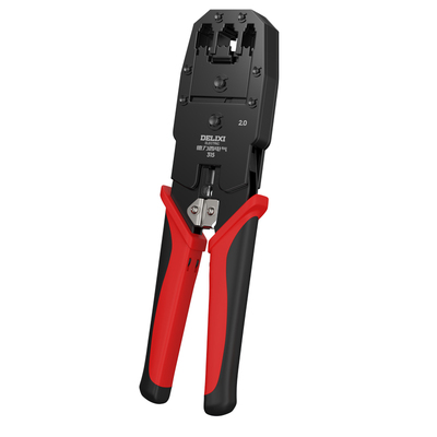 德力西电气网线钳水晶头压线接线