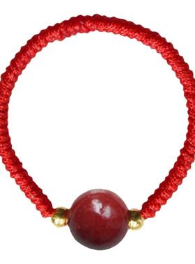 本命年红绳紫金砂国风情侣