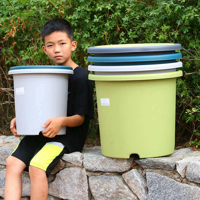 15加仑7加仑6加仑大型四季加仑花盆特大号塑料盆种树大型落地绿植