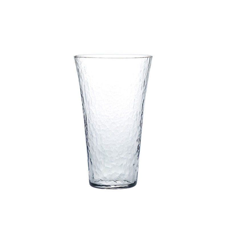 日本进口东洋佐佐木啤酒杯锤纹杯