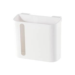 吊柜收纳盒厨房柜子橱柜下挂分层架子挂篮保鲜膜袋厨房纸巾置物架