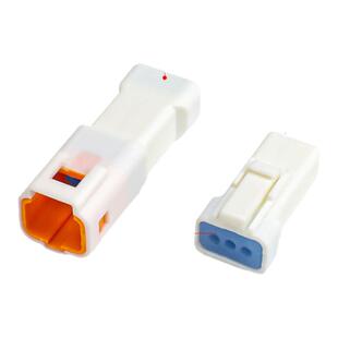 汽车防水接插件连接器JST公母对接头线束2 3 4 6 8芯接线端子插头