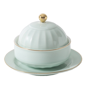 燕窝碗美容院精致点心碗养生粥碗高级会所银耳甜水汤碗陶瓷甜品盅