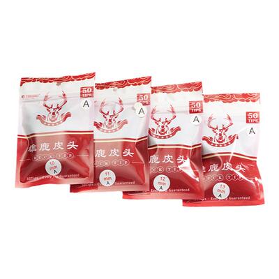 雄鹿Buck series皮头台球杆皮头小头杆皮头桌球杆台球高端杆头