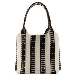 ELLE女包新款时尚百搭单肩斜挎包高级感小众设计手提包高级感轻奢