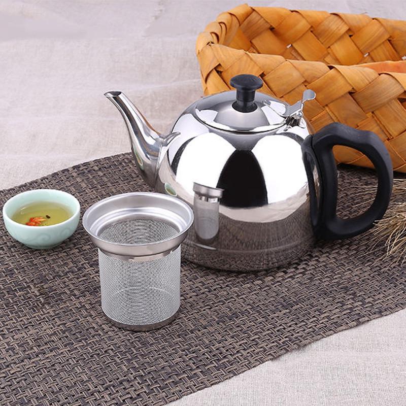 电磁炉专用不锈钢烧水壶平底壶功夫小茶壶茶艺泡茶煮水壶电陶炉壶