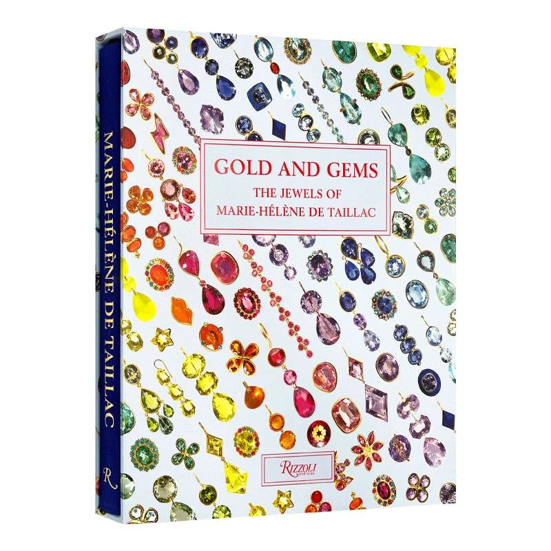 黄金与珠宝 英文原版 Gold and Gems 法国巴黎珠宝设计师 玛丽-埃莱娜·德塔亚克作品 精装 英文版 进口英语原版书籍