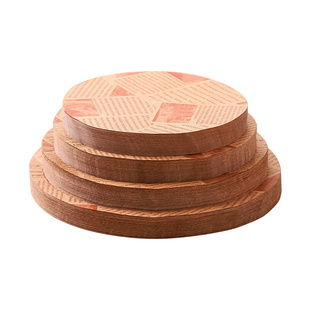 美式圆形防油垫纸油炸小吃面包餐盘纸炸鸡烘焙薯条隔油纸吸油纸