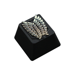 进击的巨人动漫 四大兵团自由之翼机械键盘锌铝合金金属键帽 键石