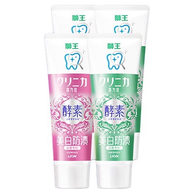 狮王齿力佳酵素美白牙膏