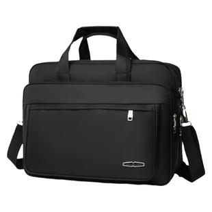 19寸单肩手提包17寸电脑包旅行出差公文包扩容斜挎包打印机包16寸