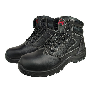 双安正品10kV绝缘防砸棉皮鞋安全鞋防滑加厚保暖电工羊毛劳保高帮