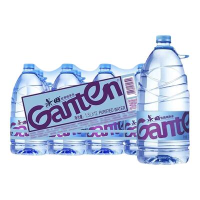 景田饮用纯净水1.5L*12瓶