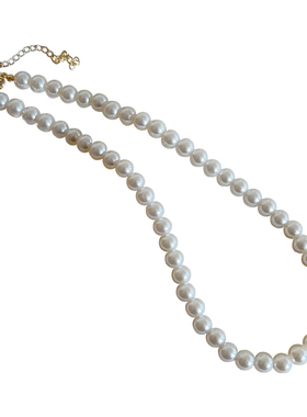 倪妮同款珍珠项链轻奢小众高级感