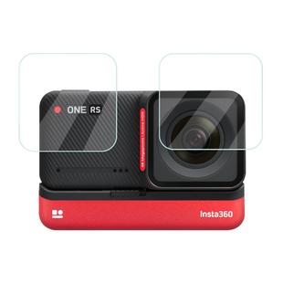适用于Insta360 ONE RS相机钢化膜4k镜头贴膜影石运动相机屏幕保护膜ONE RS莱卡镜头钢化保护膜Insta360配件