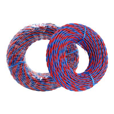 德力西纯铜双股电线电缆