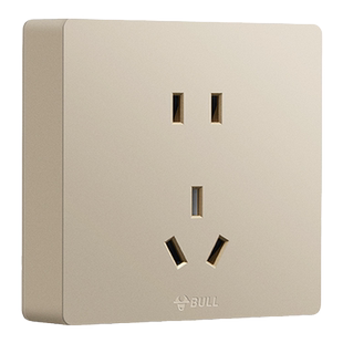 公牛开关插座明装插座开关空调16A插座五孔10A面板明装多孔插座