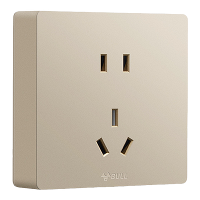 公牛开关插座明装插座开关空调16A插座五孔10A面板明装多孔插座