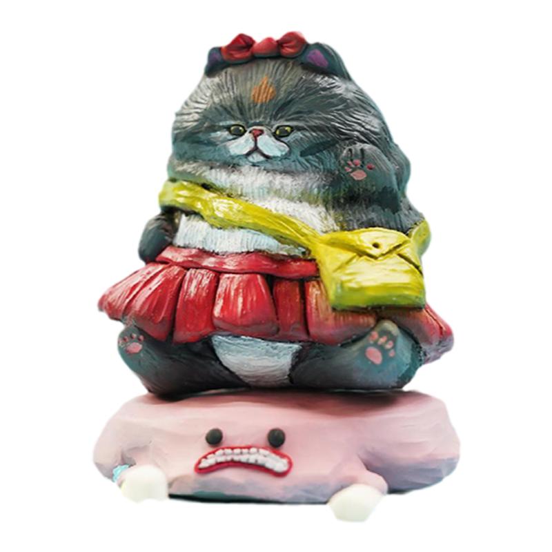 HanHan憨憨动物园芋圆肥猫手办