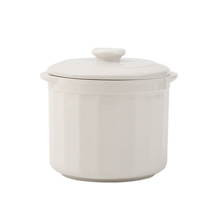 陶瓷炖盅瓦罐蒸蛋碗家用炖汤盅隔水炖带盖一人份双耳燕窝羹专用碗