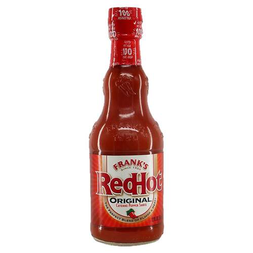临期）美国辣椒仔Redhot布法罗水牛辣鸡翅酱弗兰克斯红辣椒酱