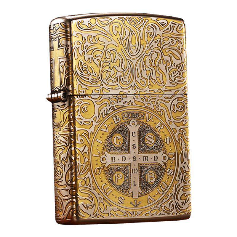 zippo205深雕康斯坦丁打火机