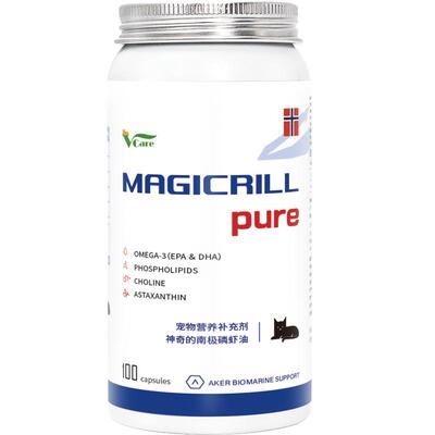 VCare宠物南极磷虾油美毛100粒